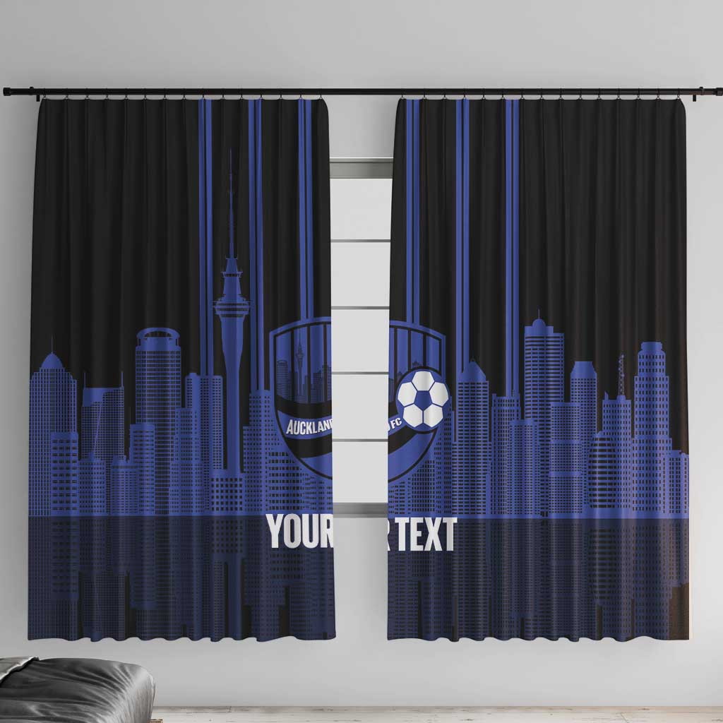 New Zealand Auckland Football Custom Window Curtain Go City of Sails Est 2025