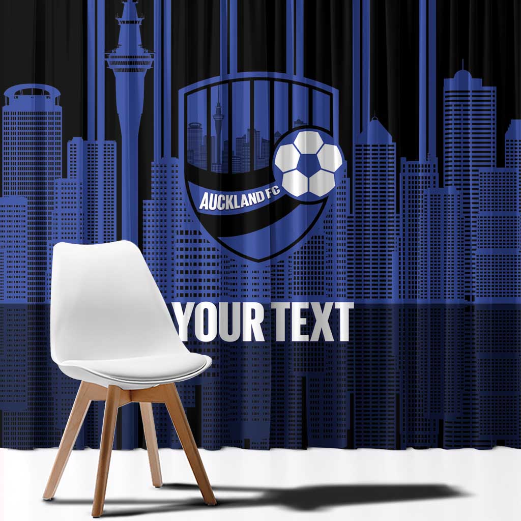 New Zealand Auckland Football Custom Window Curtain Go City of Sails Est 2025