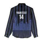 New Zealand Auckland Football Custom Women Casual Shirt Go City of Sails Est 2025