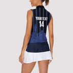 New Zealand Auckland Football Custom Women Sleeveless Polo Shirt Go City of Sails Est 2025