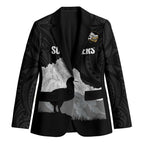 New Zealand South Island Football Custom Blazer Aoraki Mount Cook With Kiwi Maori Pattern