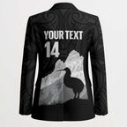 New Zealand South Island Football Custom Blazer Aoraki Mount Cook With Kiwi Maori Pattern