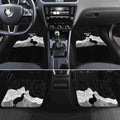 New Zealand South Island Football Custom Car Mats Aoraki Mount Cook With Kiwi Maori Pattern