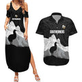 New Zealand South Island Football Custom Couples Matching Summer Maxi Dress and Hawaiian Shirt Aoraki Mount Cook With Kiwi Maori Pattern