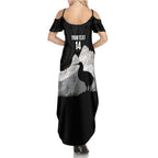 New Zealand South Island Football Custom Family Matching Summer Maxi Dress and Hawaiian Shirt Aoraki Mount Cook With Kiwi Maori Pattern