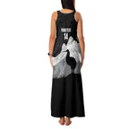 New Zealand South Island Football Custom Family Matching Tank Maxi Dress and Hawaiian Shirt Aoraki Mount Cook With Kiwi Maori Pattern
