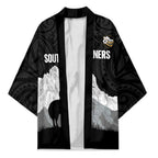 New Zealand South Island Football Custom Kimono Aoraki Mount Cook With Kiwi Maori Pattern