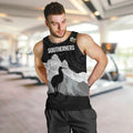 New Zealand South Island Football Custom Men Tank Top Aoraki Mount Cook With Kiwi Maori Pattern