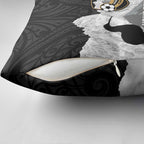 New Zealand South Island Football Custom Pillow Cover Aoraki Mount Cook With Kiwi Maori Pattern