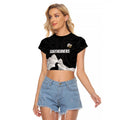 New Zealand South Island Football Custom Raglan Cropped T Shirt Aoraki Mount Cook With Kiwi Maori Pattern