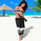 New Zealand South Island Football Custom Sarong Aoraki Mount Cook With Kiwi Maori Pattern
