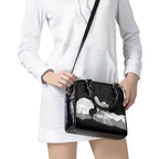 New Zealand South Island Football Custom Shoulder Handbag Aoraki Mount Cook With Kiwi Maori Pattern