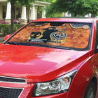 Personalised Tigers Rugby ANZAC Day Auto Sun Shade Last Post Poppy We Will Remember Them