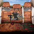 Personalised Tigers Rugby ANZAC Day Back Car Seat Cover Last Post Poppy We Will Remember Them