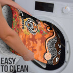 Personalised Tigers Rugby ANZAC Day Bathroom Set Last Post Poppy We Will Remember Them
