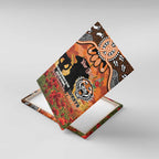 Personalised Tigers Rugby ANZAC Day Canvas Wall Art Last Post Poppy We Will Remember Them