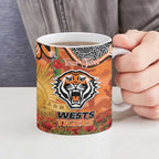 Personalised Tigers Rugby ANZAC Day Ceramic Mug Last Post Poppy We Will Remember Them
