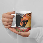 Personalised Tigers Rugby ANZAC Day Ceramic Mug Last Post Poppy We Will Remember Them