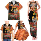 Personalised Tigers Rugby ANZAC Day Family Matching Tank Maxi Dress and Hawaiian Shirt Last Post Poppy We Will Remember Them