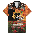 Personalised Tigers Rugby ANZAC Day Family Matching Tank Maxi Dress and Hawaiian Shirt Last Post Poppy We Will Remember Them