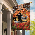 Personalised Tigers Rugby ANZAC Day Garden Flag Last Post Poppy We Will Remember Them