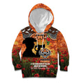 Personalised Tigers Rugby ANZAC Day Kid Hoodie Last Post Poppy We Will Remember Them