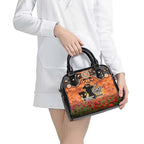 Personalised Tigers Rugby ANZAC Day Shoulder Handbag Last Post Poppy We Will Remember Them