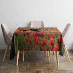 Personalised Tigers Rugby ANZAC Day Tablecloth Last Post Poppy We Will Remember Them