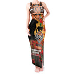 Personalised Tigers Rugby ANZAC Day Tank Maxi Dress Last Post Poppy We Will Remember Them