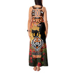 Personalised Tigers Rugby ANZAC Day Tank Maxi Dress Last Post Poppy We Will Remember Them