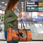 Personalised Tigers Rugby ANZAC Day Travel Bag Last Post Poppy We Will Remember Them