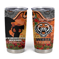 Personalised Tigers Rugby ANZAC Day Tumbler Cup Last Post Poppy We Will Remember Them