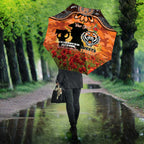 Personalised Tigers Rugby ANZAC Day Umbrella Last Post Poppy We Will Remember Them