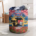 Personalised Knights Rugby ANZAC Day Laundry Basket Last Post Poppy We Will Remember Them