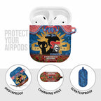 Personalised Knights Rugby ANZAC Day AirPods Case Last Post Poppy We Will Remember Them