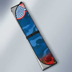 Personalised Knights Rugby ANZAC Day Auto Sun Shade Last Post Poppy We Will Remember Them