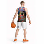 Personalised Knights Rugby ANZAC Day Basketball Jersey Last Post Poppy We Will Remember Them