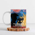 Personalised Knights Rugby ANZAC Day Ceramic Mug Last Post Poppy We Will Remember Them