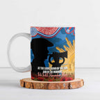 Personalised Knights Rugby ANZAC Day Ceramic Mug Last Post Poppy We Will Remember Them