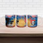 Personalised Knights Rugby ANZAC Day Ceramic Mug Last Post Poppy We Will Remember Them