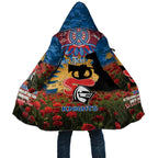 Personalised Knights Rugby ANZAC Day Cloak Last Post Poppy We Will Remember Them