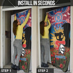 Personalised Knights Rugby ANZAC Day Door Cover Last Post Poppy We Will Remember Them