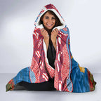 Personalised Knights Rugby ANZAC Day Hooded Blanket Last Post Poppy We Will Remember Them