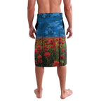 Personalised Knights Rugby ANZAC Day Lavalava Last Post Poppy We Will Remember Them