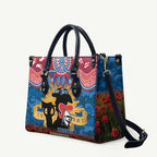 Personalised Knights Rugby ANZAC Day Leather Bag Last Post Poppy We Will Remember Them