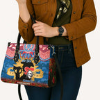 Personalised Knights Rugby ANZAC Day Leather Bag Last Post Poppy We Will Remember Them