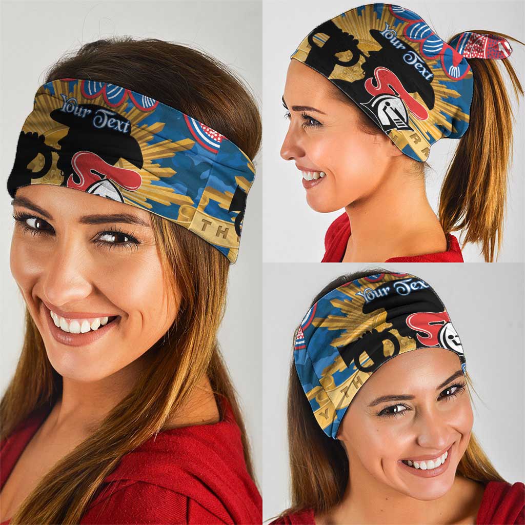 Personalised Knights Rugby ANZAC Day Neck Gaiter Last Post Poppy We Will Remember Them