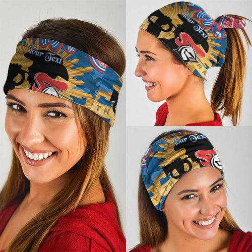 Personalised Knights Rugby ANZAC Day Neck Gaiter Last Post Poppy We Will Remember Them