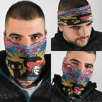 Personalised Knights Rugby ANZAC Day Neck Gaiter Last Post Poppy We Will Remember Them