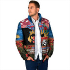 Personalised Knights Rugby ANZAC Day Padded Jacket Last Post Poppy We Will Remember Them